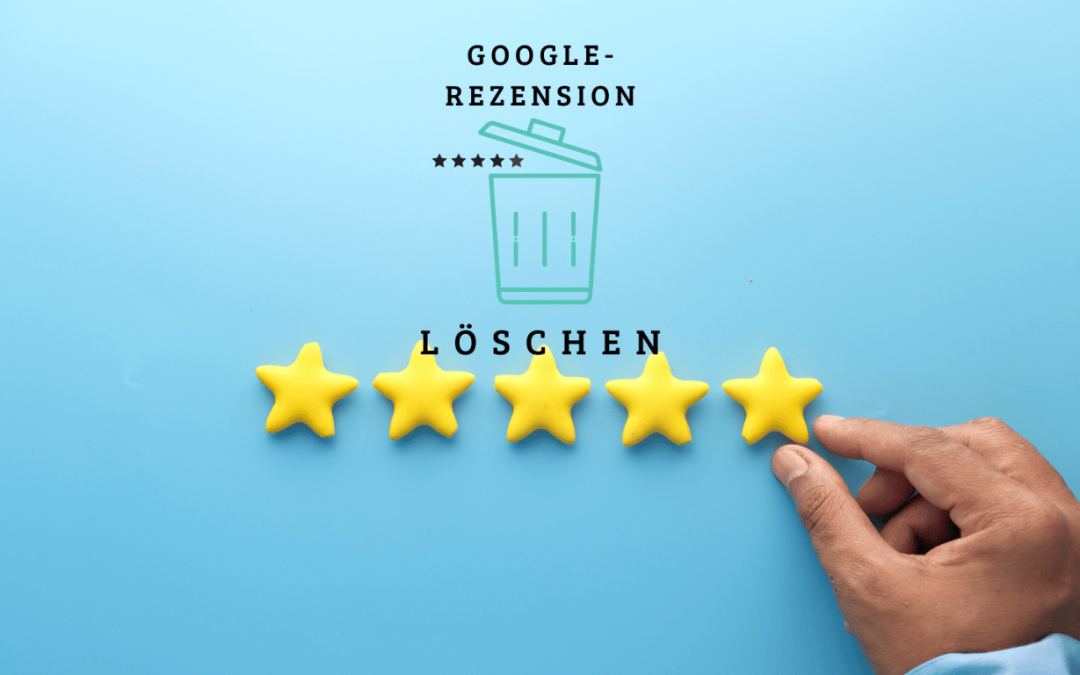 Symbolbild einer negativen Google Rezension auf einem Smartphone-Display.