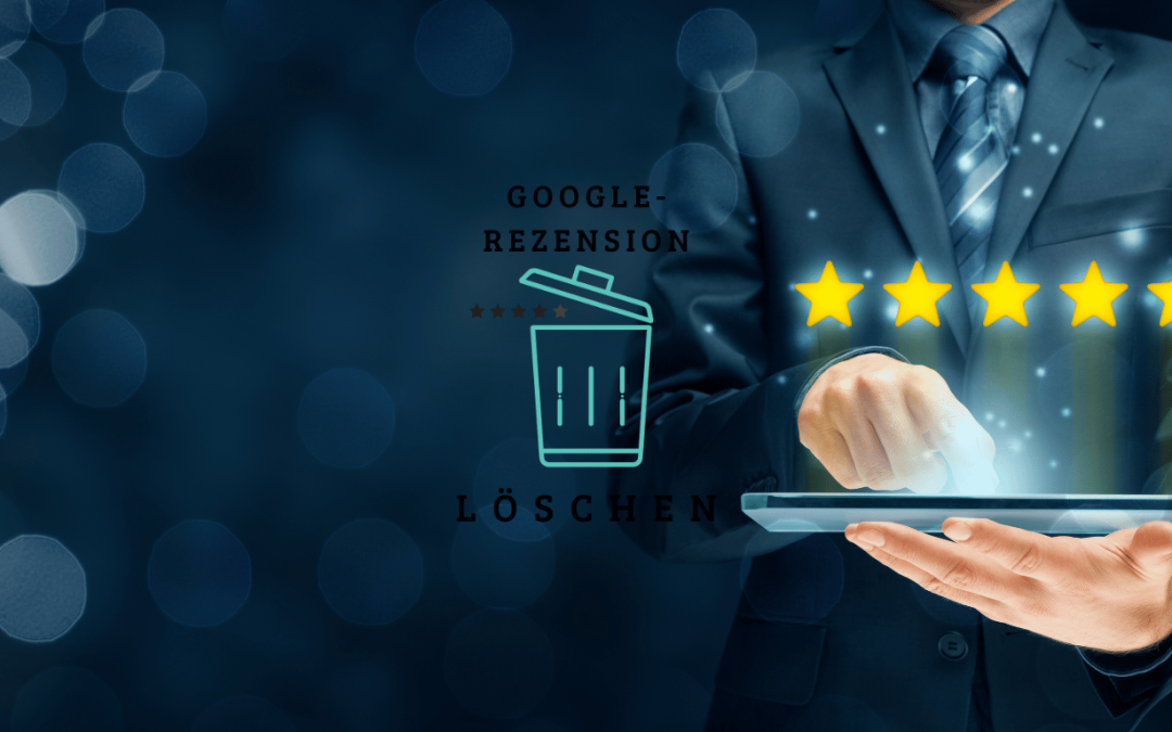 Symbolbild einer negativen Google Rezension auf einem Smartphone-Display.